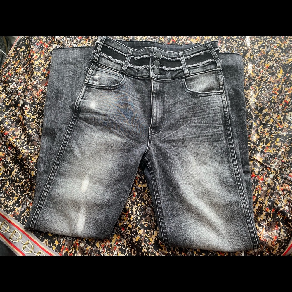 HUDSON HIGH RISE SKINNY JEANS